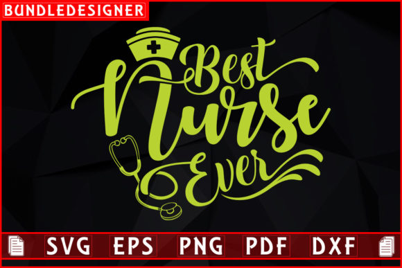 Best Nurse Ever: A Versatile Embroidery Design