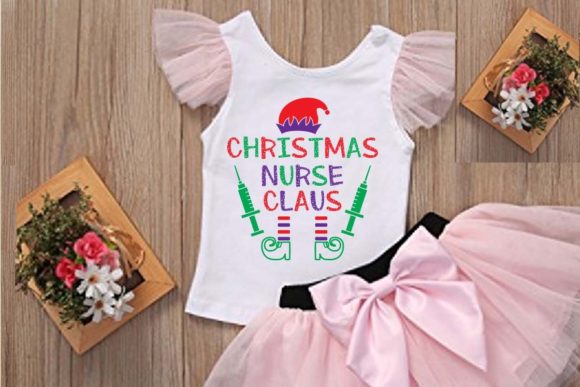 Christmas Nurse Claus Svg: A Festive and Unique Embroidery Design