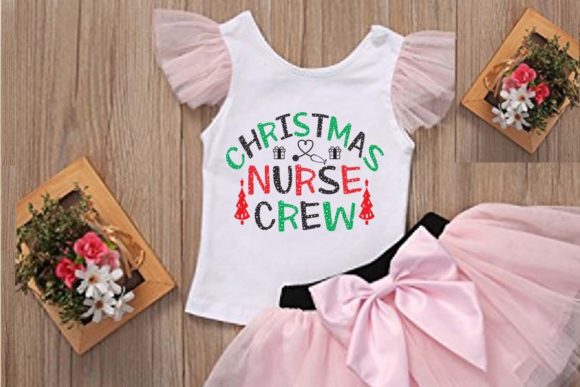 Christmas Nurse Crew Svg: A Festive and Professional Design