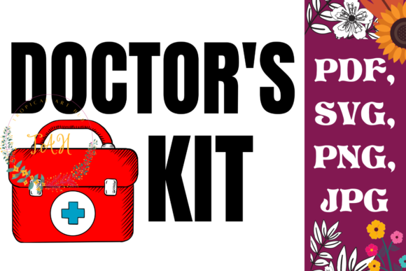 First Aid Kit SVG for Embroidery Projects
