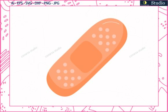 Medical Plaster Svg: A Versatile Embroidery Design