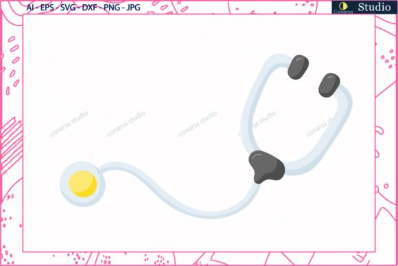 Medical Stethoscope Svg: A Versatile Design for Embroidery