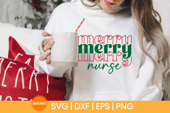 Merry Nurse Christmas Svg Quote Review