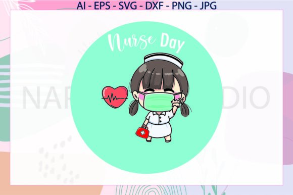 Nurse and Heart,svg: A Touching Embroidery Design