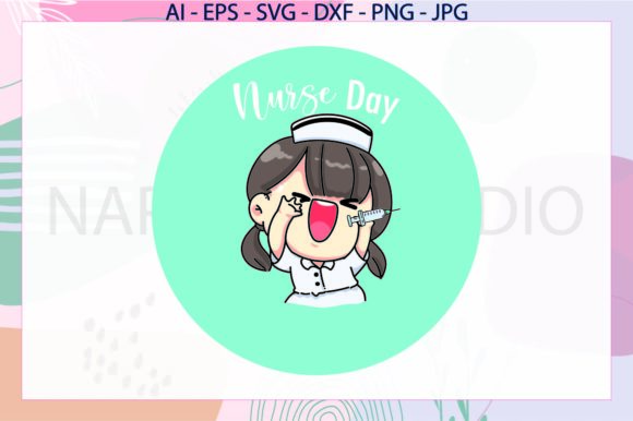 Nurse Cute Svg: A Charming Addition for Embroidery Projects