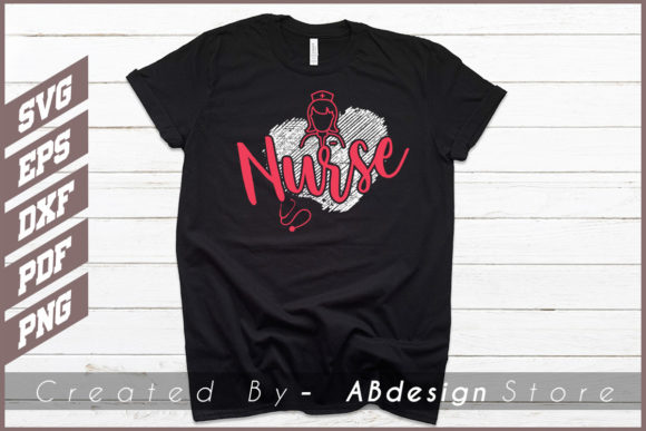 NURSE DESIGN SVG LOVERS T SHIRT