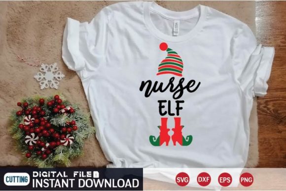 Nurse Elf Svg: A Charming Addition for Holiday Projects