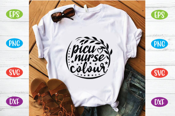 Picu Nurse Colour: A Heartfelt Embroidery Design