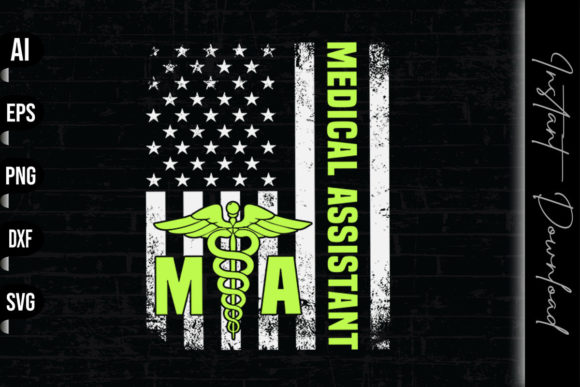 Review: Distressed USA Flag Medical Assistat