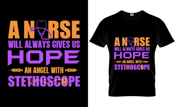 Review: Nurse T-Shirt Design Vector Graphic 28