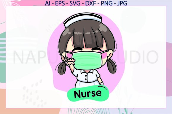 Reviewing Nurse and Mask Svg for Embroidery