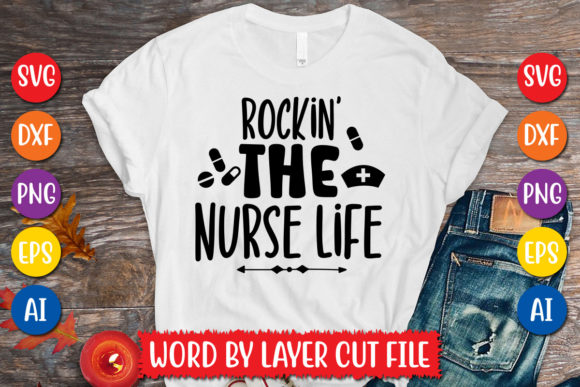 Rockin the Nurse Life Svg Design Review