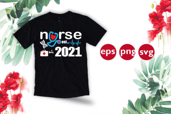 Welcome, New Nurse Est 2021 Svg